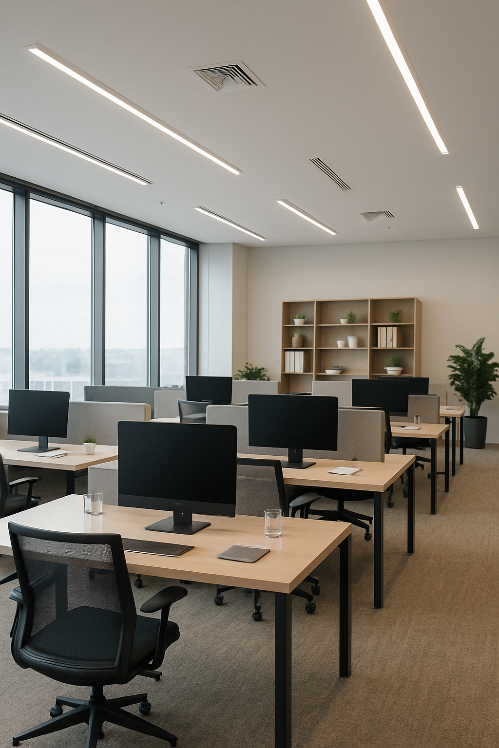 Modern Open-Plan Workspace