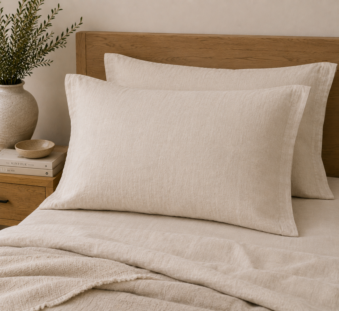 Linen Pillowcase Pair — Standard