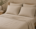 Linen Sheet Set — Sand (Queen)