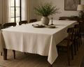 Linen Tablecloth — Natural (8-seater)