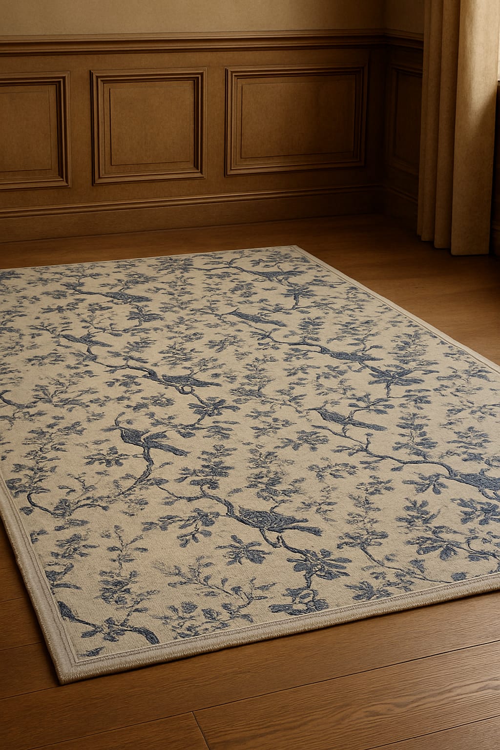 The Blue Aviary Rug